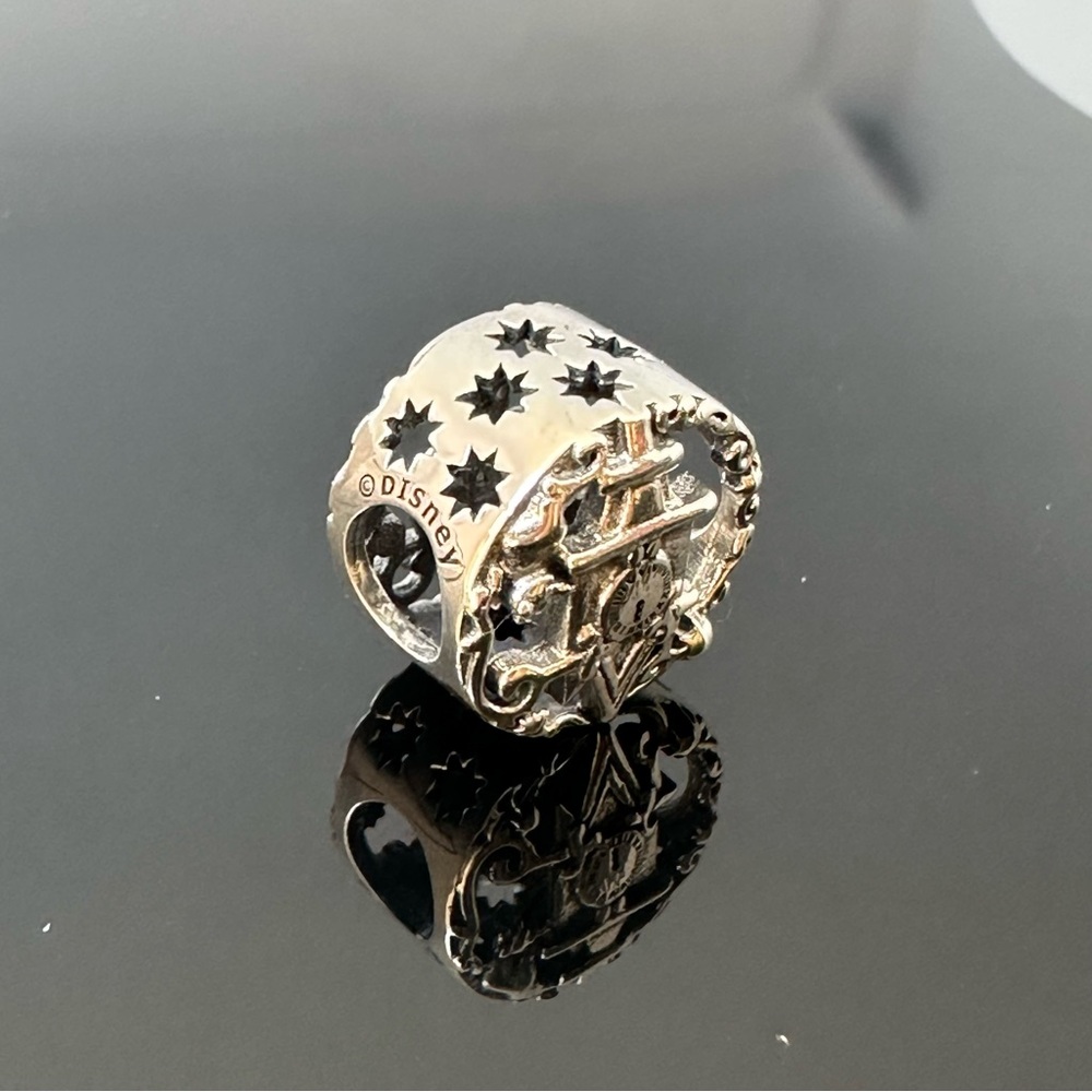 Pandora Disney, Cinderella Midnight Pumpkin 925 Ale with CZ Charm #87 - Picture 4 of 7